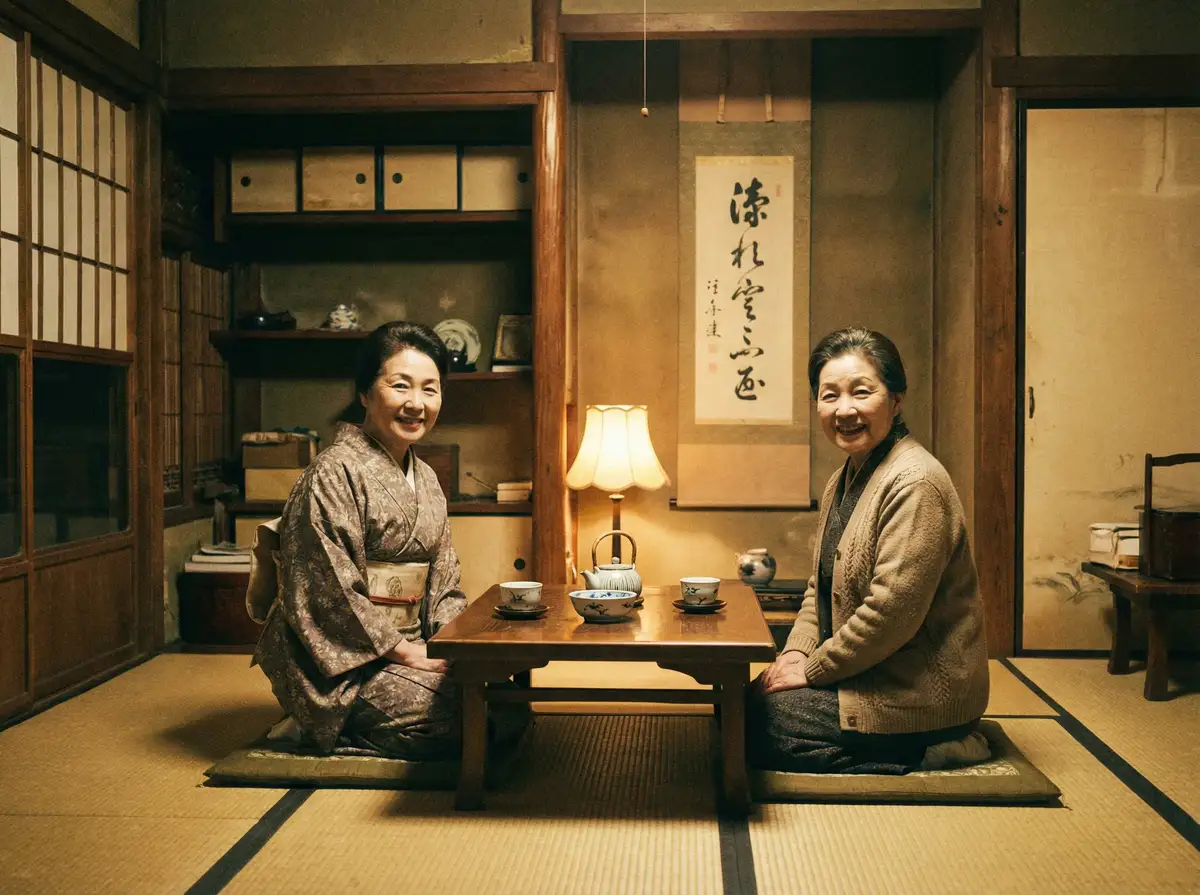 两位优雅的 奶子即正义|奶子即正义传媒在线观看-真实可靠奶子即正义官方网站 在日式茶室中品茶交谈